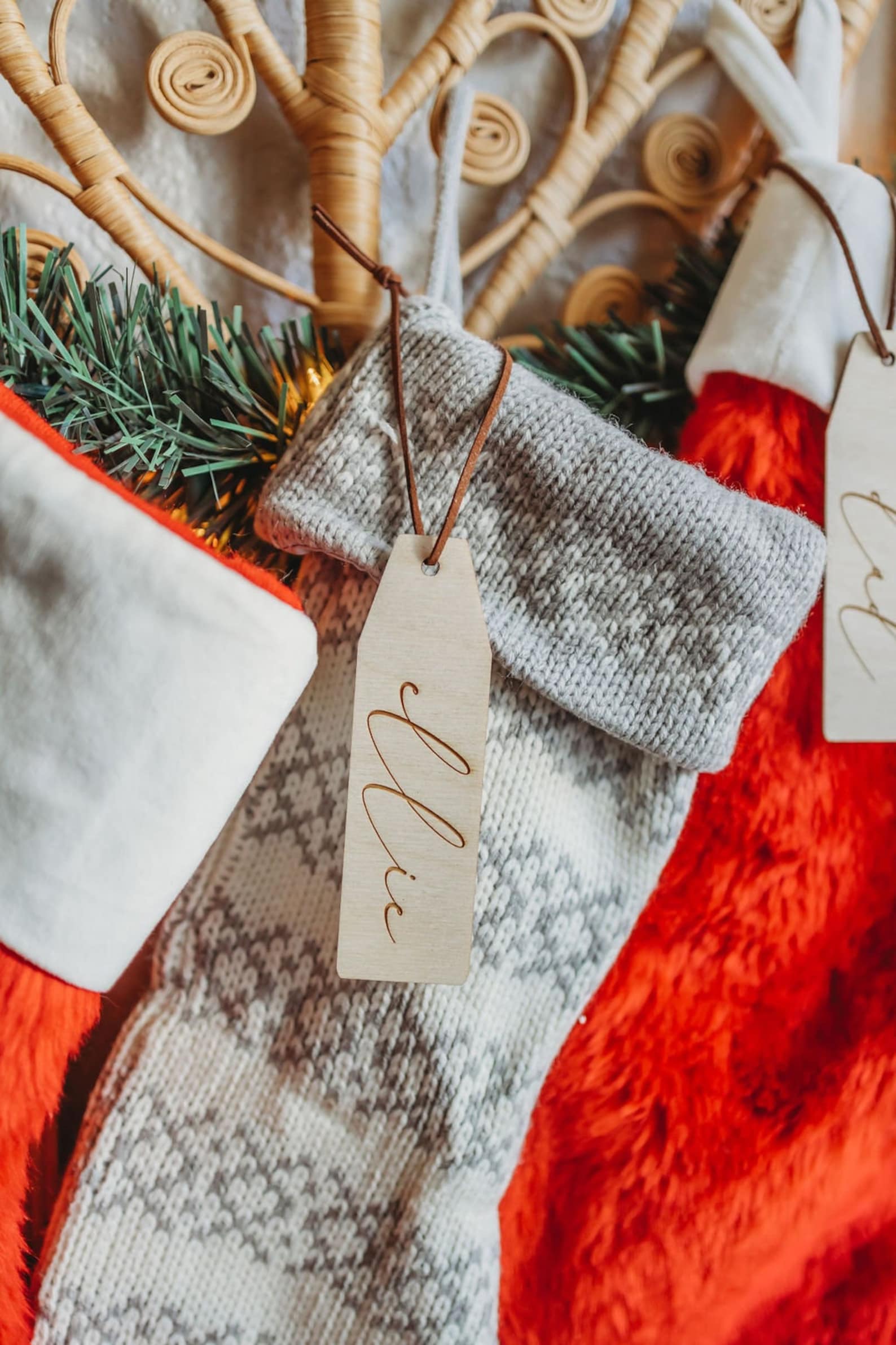 Christmas Stocking Tags – That's What Shell Said