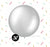 36" Silver Latex Balloon