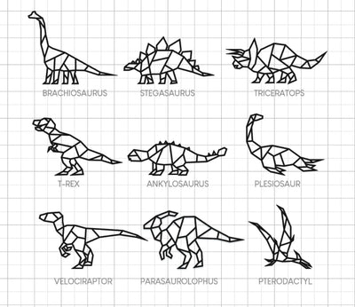 Dinosaur wall decor