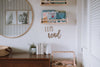 Let's read wall decor